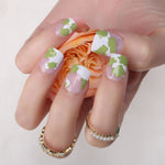 Faux Ongles Vert et Rose | OnglesOnline