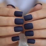 Faux Ongles Bleu Nuit | OnglesOnline