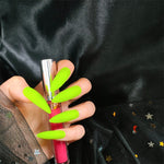 Faux Ongles Vert Fluo | OnglesOnline