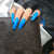 Faux Ongles Bleu Ciel | OnglesOnline
