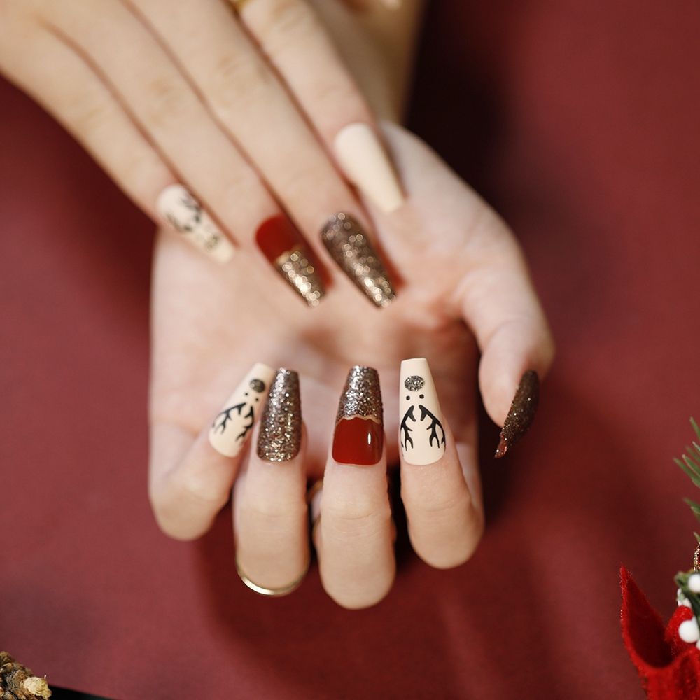 Faux Ongles Fête de Noël | OnglesOnline